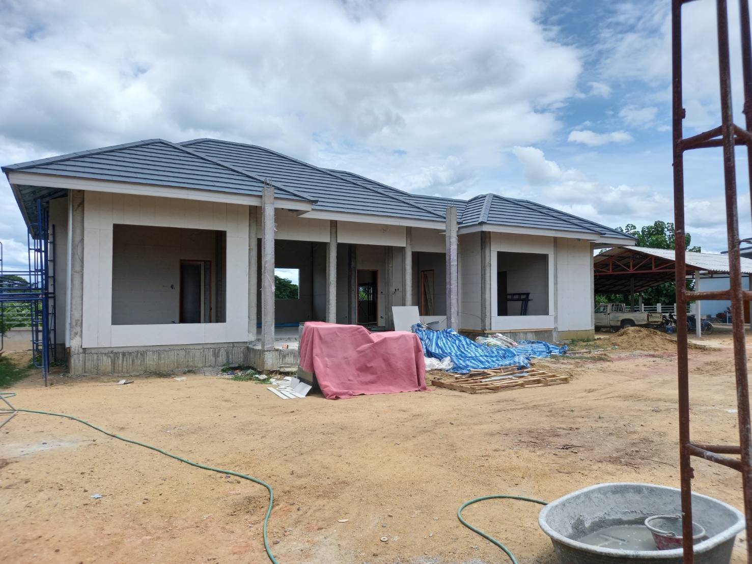 งานก่อสร้างบ้านพักอาศัย อ.ป่าซาง จ.ลำพูน